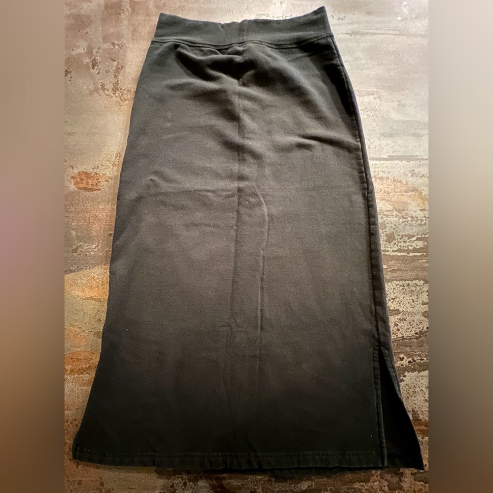 LAST DAY!🖤👗GAP Black Sweatshirt Maxi Tube Column Skirt